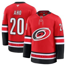 Carolina Hurricanes Trikot Anniversary Fanatics Premium Sebastian Aho Rot Ausweich - Herren
